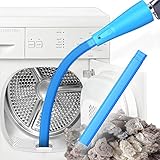 Dryer Lint Vacuum Attachment - V3 Multiple Combinations Dryer Vent Cleaning Kit Vacuum Hose Attachment,48 inches