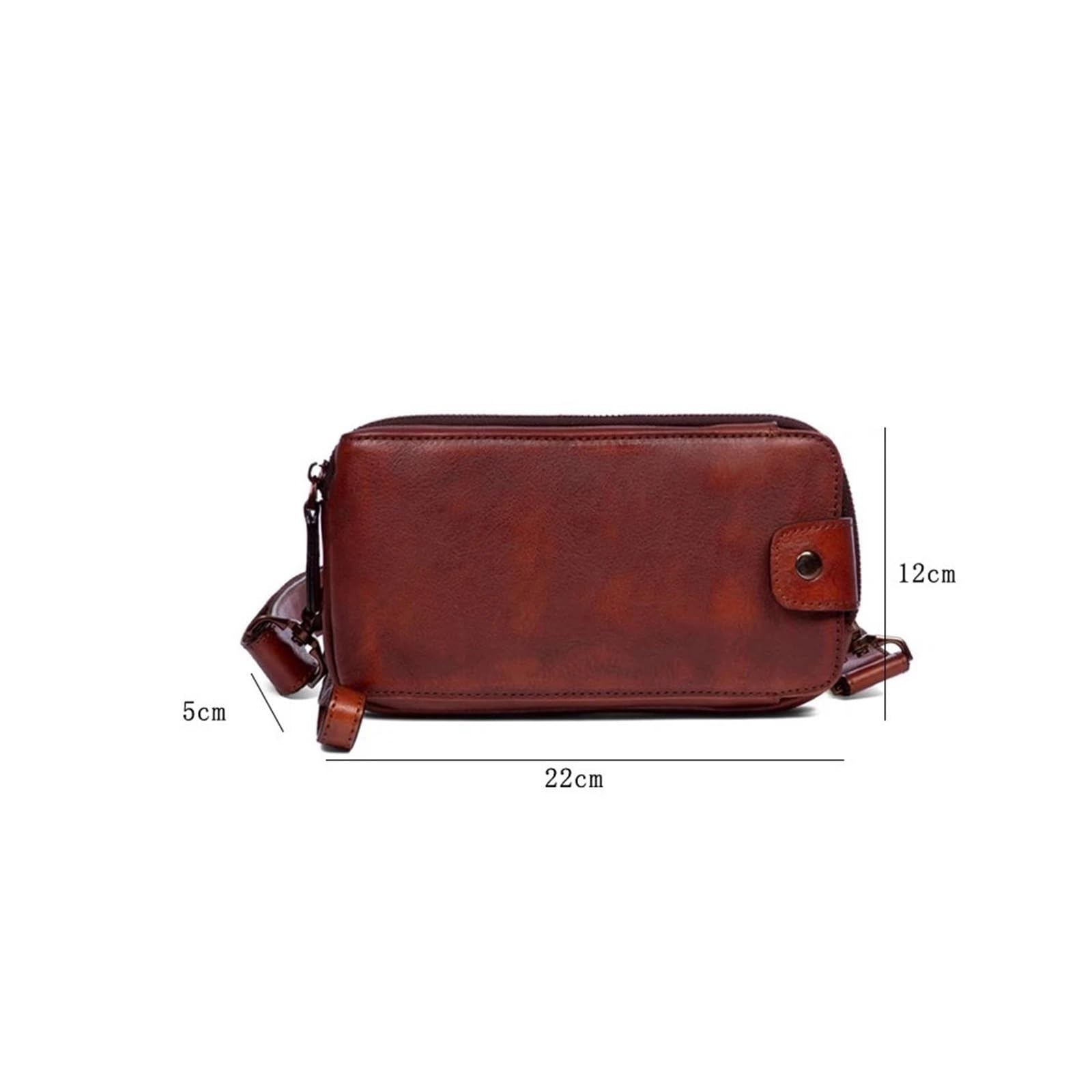 Herren Clutch Tasche Handgemachte Herren Handtasche Leder Clutch Multifunktionale Vintage Reisen