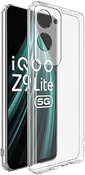 Amazon Brand- Solimo Basic Case for iQOO Z9 Lite 5G (Silicone_Transparent)