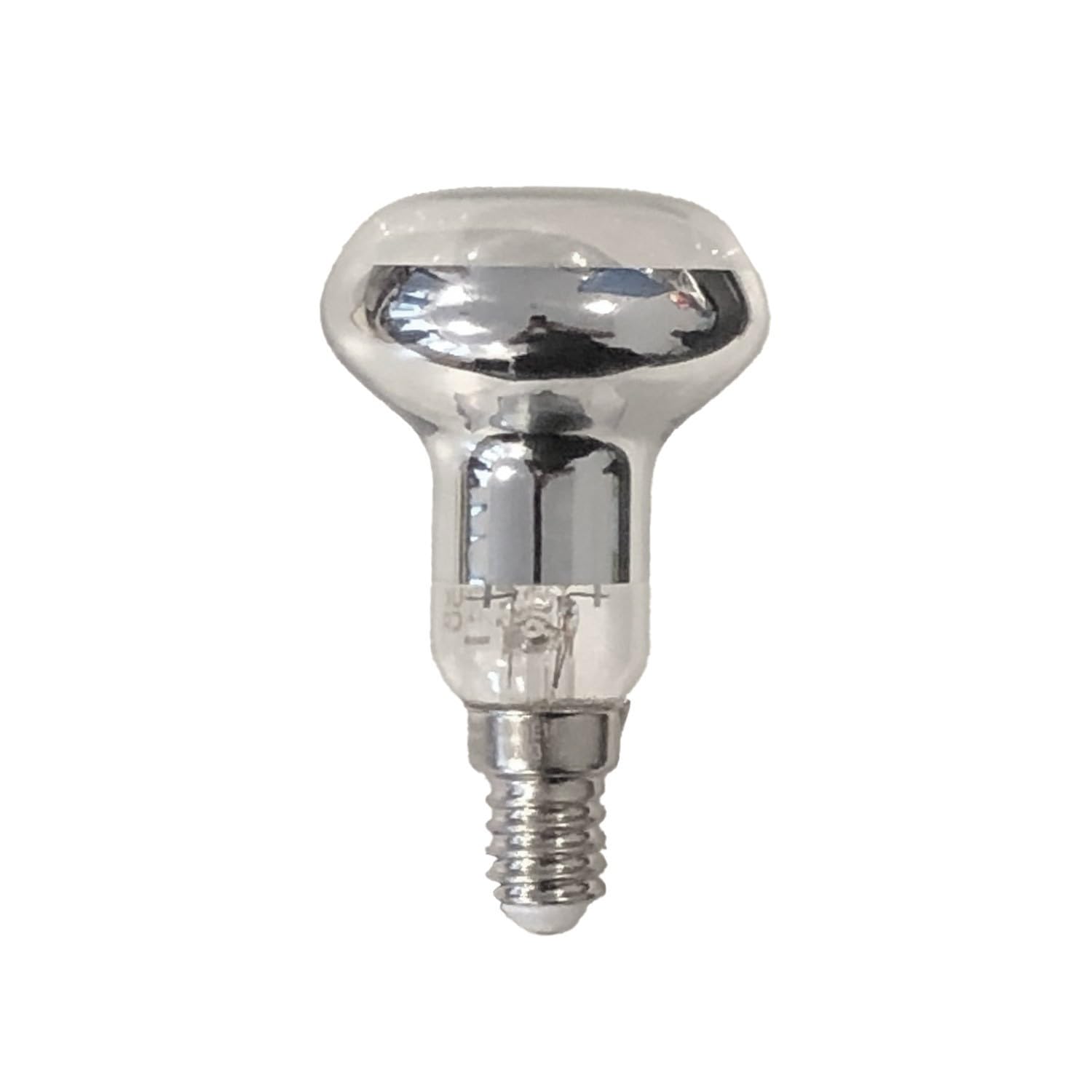 creative cables Fermaluce Flex 30 Leuchte mit Mini Baldachin mit Schalter und Strahler mit Tub-E14 Lampenschirm - con Lampadina, Bianco Opaco