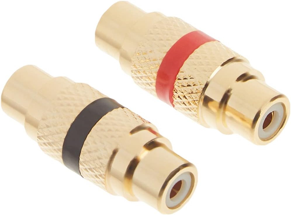 DB Link BF106 Gold Barrel Female/Female Connectors