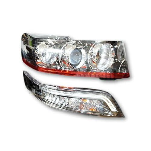 【松印】 アイラインフィルム N-BOX カスタム JF1/JF2 T1 【カラー:クリアオレンジ】