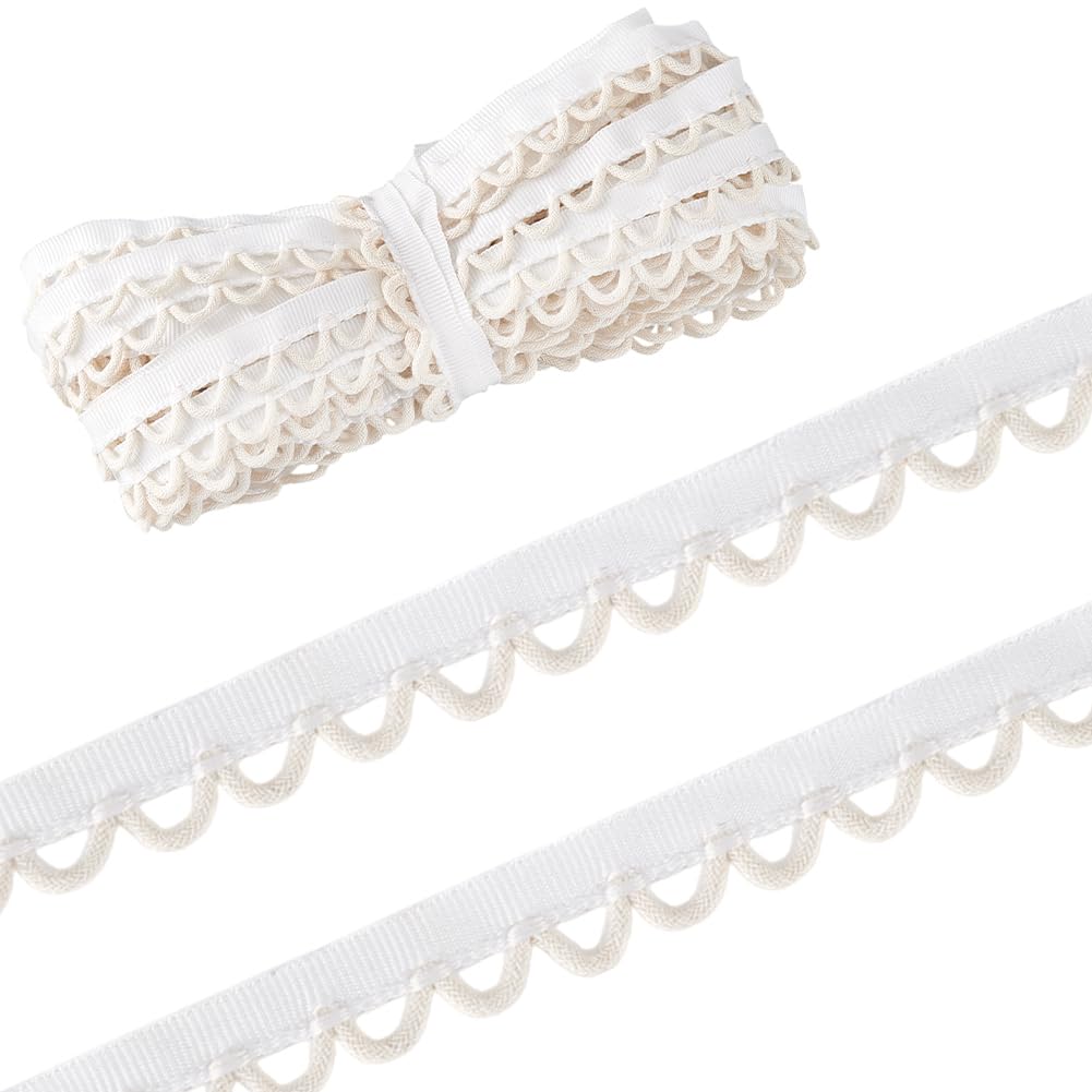 Amazon.com: PH PandaHall 10 Yards Cotton Petite Braid Trim with