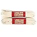 LinesOne Cotton Clothesline Rope 2x50 Ft (100 Ft) - 3/16 Inch Dia. White cord for drying clothes