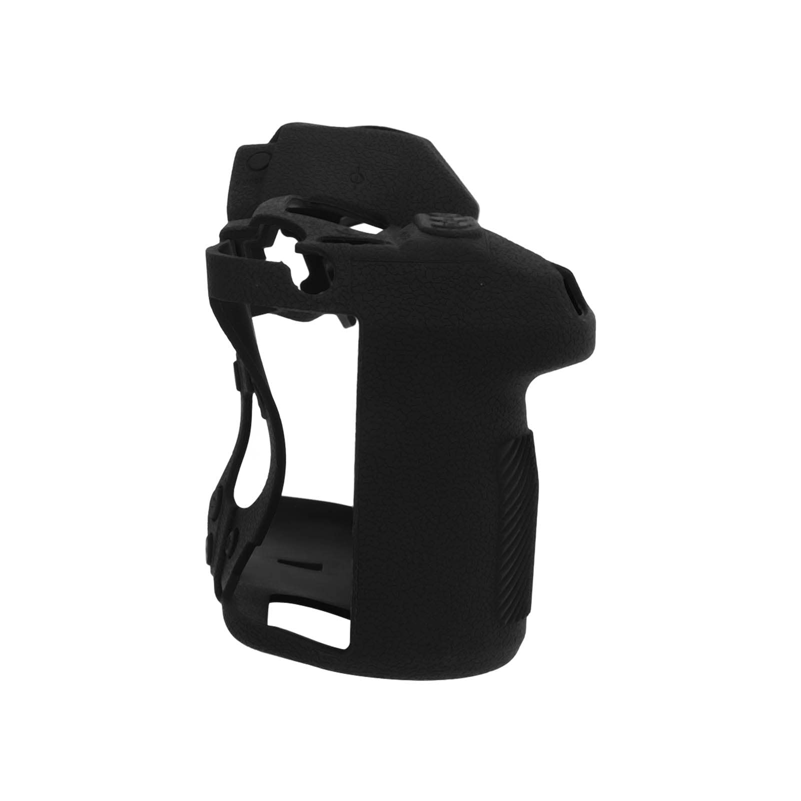 Funda Protectora para cámara Funda de Silicona Textura Litchi Negro Ligero Flexible A Prueba de arañazos Protector de la Piel del Cuerpo Accesorio para Equipo de fotografía para