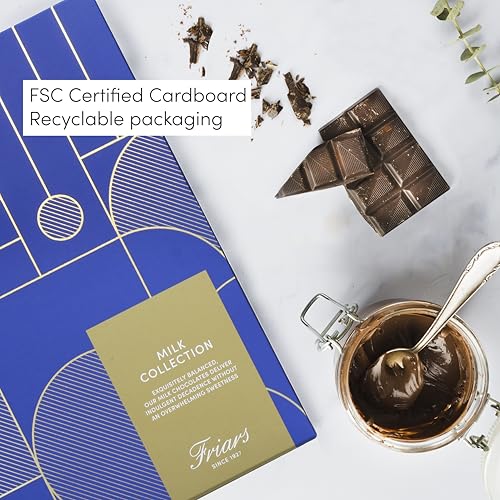 Friars Luxury Milk Chocolate Selection - 24 Assorted Chocolates | Luxury Handmade Chocolate Gift Box | Smooth Belgian Chocolate | Artisan Gift Ideal for Lovers & Couples - Image 5