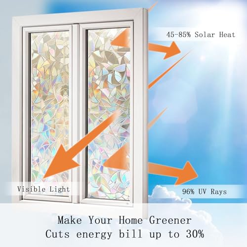 Película Decorativa de Privacidad para Ventanas 3D miniatura 4