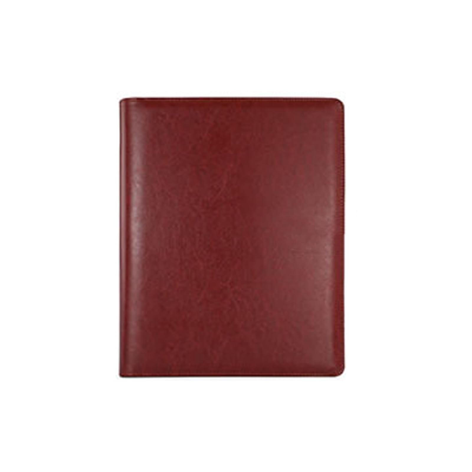 Nucelit Conference Folder Leather Clipboard Folder Letter Size Document Case 4 Rings Binder with Clipboard for Professional Binder for Women