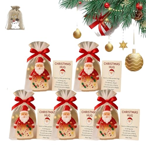 ȃ|Pbg̃NX}XnOB܂̃J[ht̂킢~jBV[NbgT^MtgBj̃zf[LOiBƑAFlAtAւ̉OȃT|[gB(5pcs)