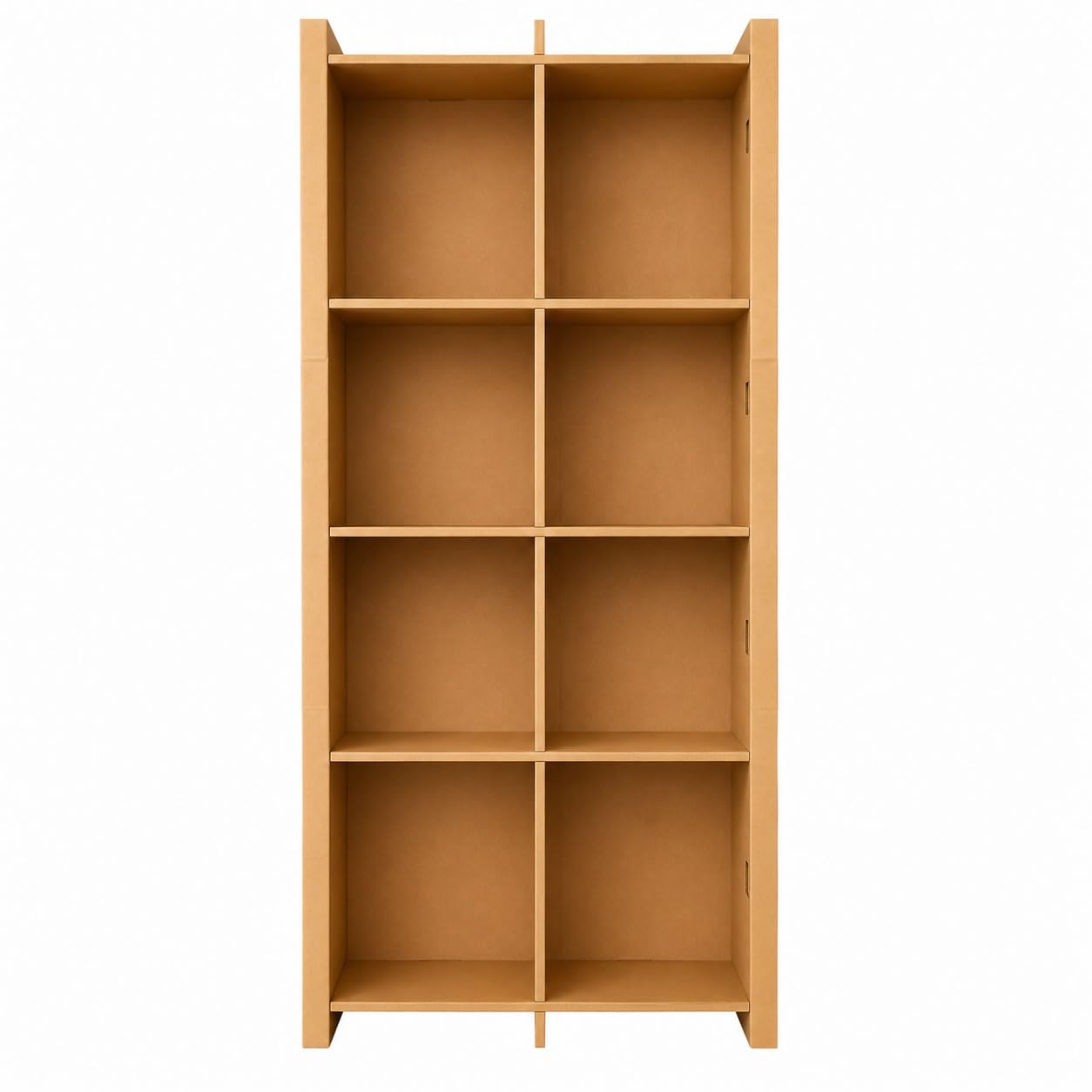 Amazon.co.jp: HOWAY ダンボール家具 強化ダンボール 本棚 4段 幅700