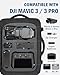 PEKREWS Mavic 3 Pro Case, Expandable Carry-On Drone Bag for DJI RC/N1 Controller, Travel Large Capacity RC Backpack Fits 17.3 Inch Laptop and DJI Fly More Combo Accessories