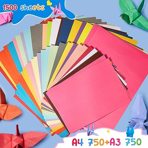 Henoyso 1500 Pcs Construction Paper Bulk for Kids Assort Color Lightweight Craft Paper for Holiday Drawing School Supplies Back to School Supply, 9 x 12 Inch and 12 x 17 Inch, 20 Colors 2 51Xr1qVgVSL