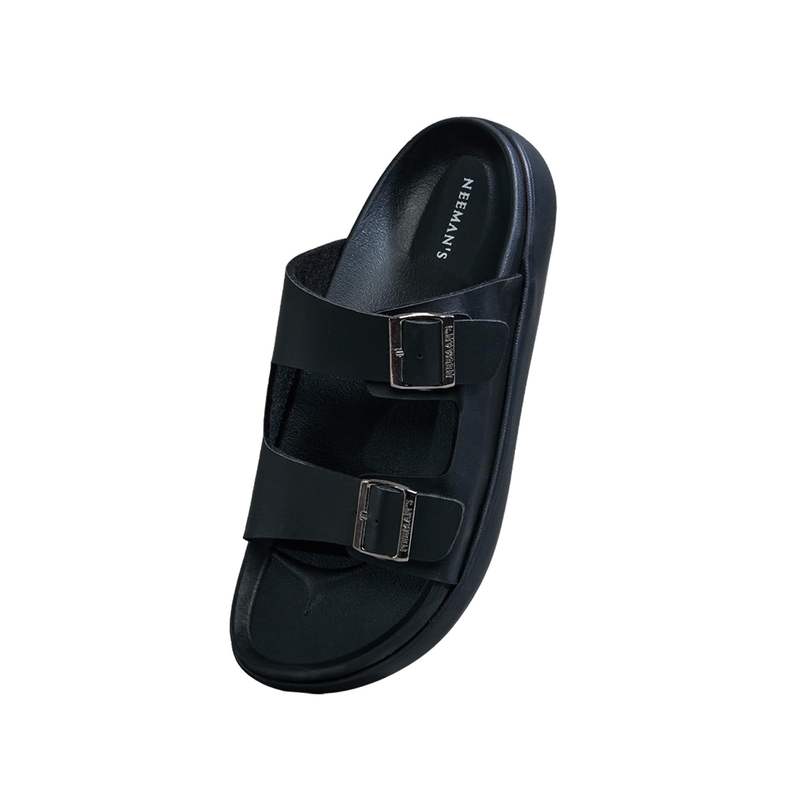 PureWhoosh Flow Sandals for Men | Double-Buckle Comfort | Lightweight, Flexible & Stylish Everyday Wear