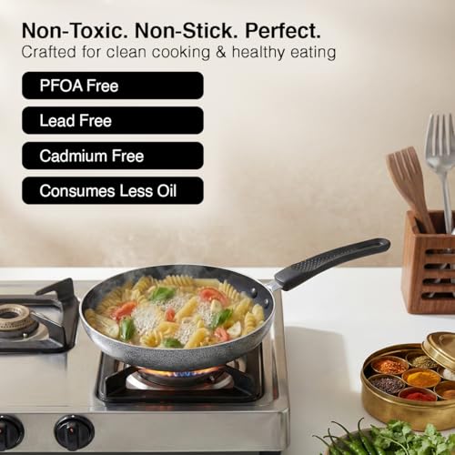 Image of Prestige Omega Select Plus 20cm Non-Stick Fry Pan|Gas & Induction Base|Scratch & Abrasion Resistant|1 Year Warranty