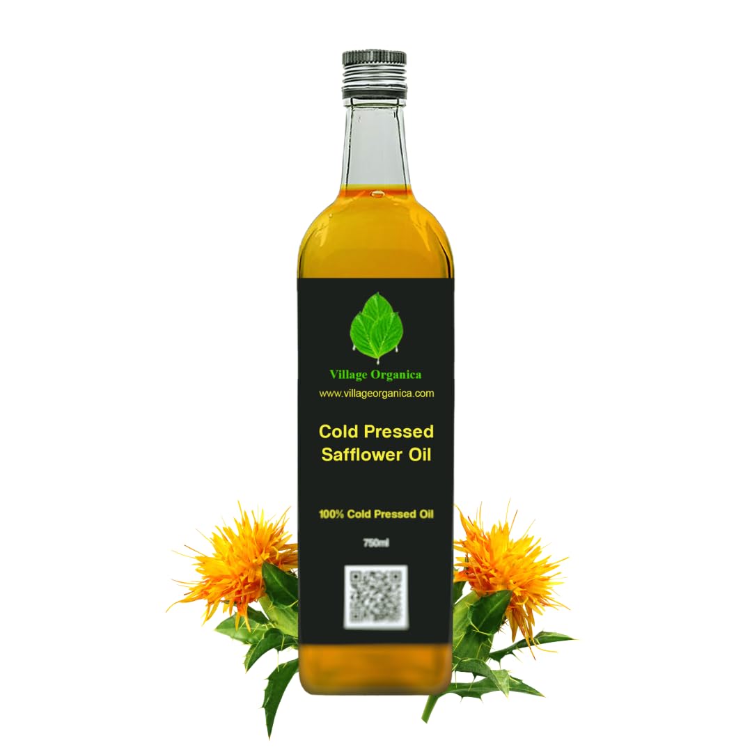 See full amazon price history chart for Village-Organica Cold Pressed Safflower Oil | Kardi Oil | Pure & Natural | Chemical Free| Edible Oil| Vitamin E & Vitamin K |Anti-Inflmmatory | 750ml | Glass Bottle | Village-Organica Cold Pressed Safflower Oil | Kardi Oil | Pure & Natural | Chemical Free| Edible Oil| Vitamin E & Vitamin K |Anti-Inflmmatory | 750ml | Glass Bottle | (B09RPWDS65) Amazon Price History, Amazon Price Tracker