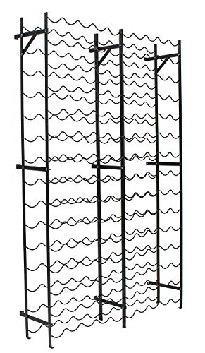 Sorbus Wine Rack Freestanding Floor - Wine Bottle Holder Holds 150 Bottles of Wine - 150 Bottle Capacity Wine Storage for Any Bar, Wine Cellar, Kitchen, Dining Room - Image 6