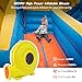 Carivia Inflatable Blower,1200W 1.5 HP Inflatable Bouncer Blower,Air Blower for Inflatables,Commercial Bounce House Blower for Bounce House,Bouncy Castle, Jumper, Water Slide,Inflatable Arch