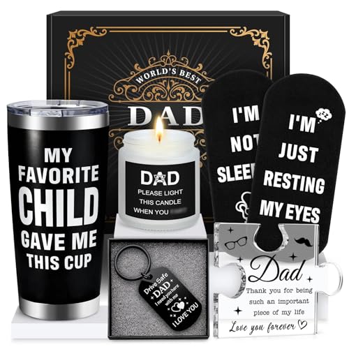 Gifts for Dad Birthday Funny Dad Gifts from Daughter Son Kids Cool Father Happy Birthday Gift...
