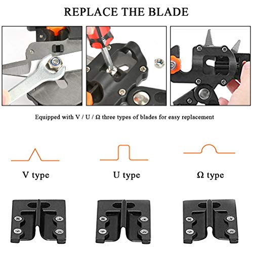TIMESETL Grafting Tool Snoeischaar Kit,Enten Snijgereedschap Set Professionele Tuin Enten Snoeischaar Plant Tak Tak… - Afbeelding 4
