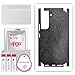 apgo Rückseite + Seiten Schutzfolie, Skin, kompatibel mit Samsung Galaxy S22, Hinten Displayschutzfolie aus Vinylfolie, Kratzfest, einfache Montage - Schwarzes Leder Galaxy günstig Kaufen-apgo Rückseite + Seiten Schutzfolie, Skin, kompatibel mit Samsung Galaxy S22, Hinten Displayschutzfolie aus Vinylfolie, Kratzfest, einfache Montage - Schwarzes Leder