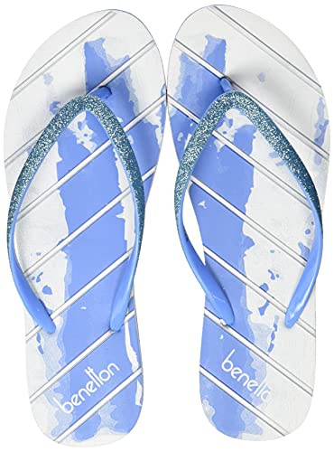 United Colors of Benetton womens 21a8cffpl467i Sky Slipper - 5 UK (38 EU) (21A8CFFPL467I) (B096W4CZCR) Amazon Price History, Amazon Price Tracker
