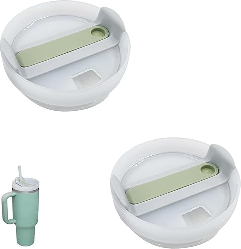 Tapas de vaso de 40 onzas para Stanley Cup, paquete de 2 tapas de repuesto para Stanley Adventure Quencher, tapas de vaso de repuesto a prueba de disponible en Yaxa El Salvador