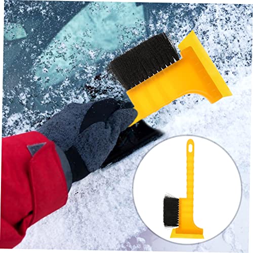 Didiseaon 2 Pcs Snow Shovel Car Ice Scraper Ice Scraper Snow Brush Ice Shovel for Car Window Car Ice Remover Car Window Squeegee Winter Snow Scraper Windshield Abs Plastic Defrost