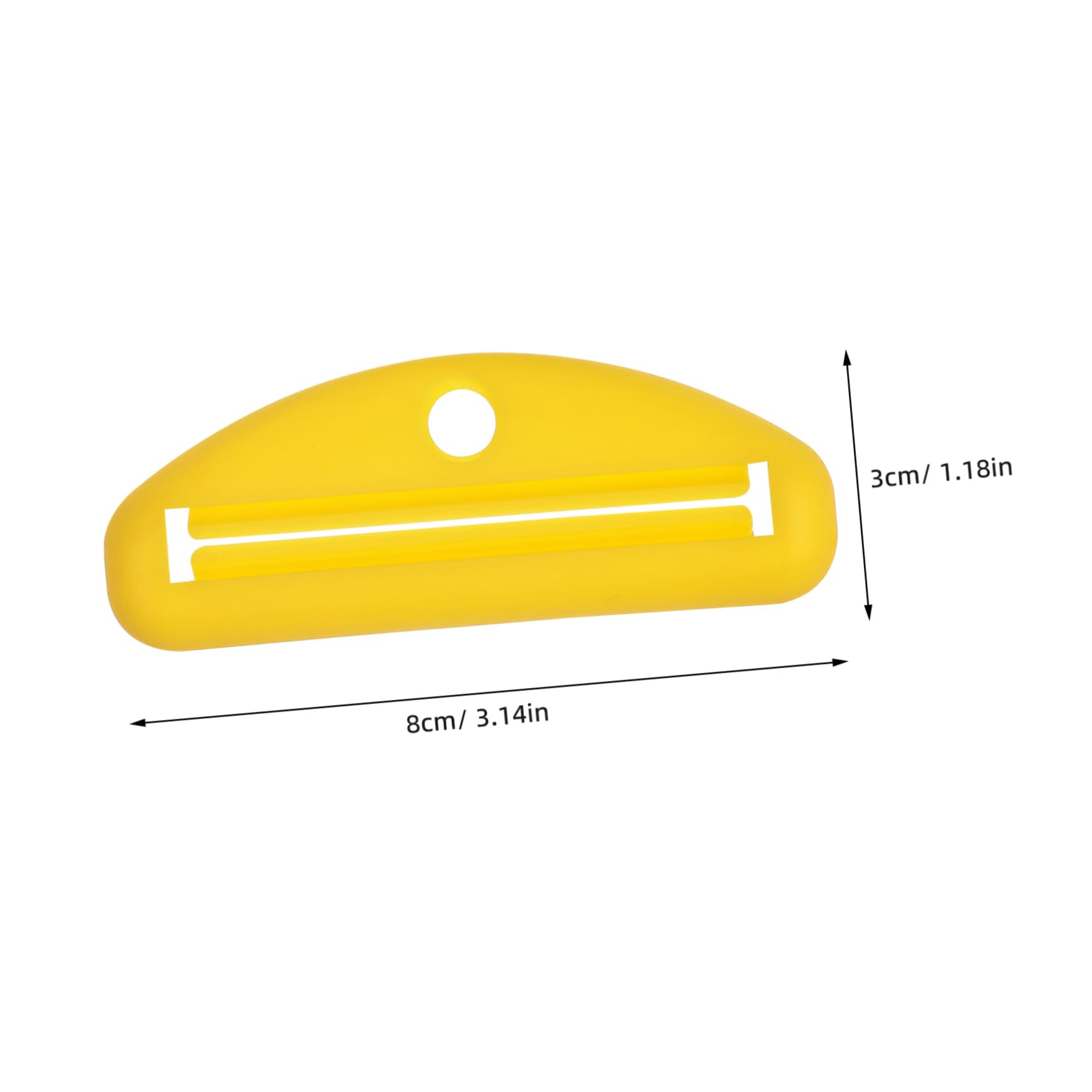 HOMOCONO Toothpaste Squeezing Tool Clip Dispenser Plastic Material Versatile for Face Wash Hand Cream