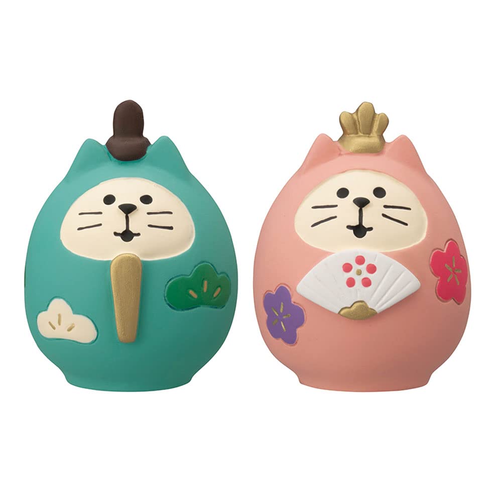 Amazon.co.jp: デコレコーポレーション 猫だるま雛 ZMM-62336L レッド