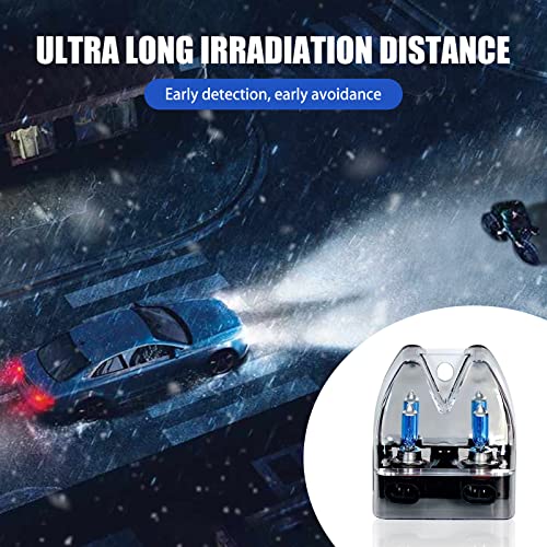 Cueclue Pack-2 Car Halogen Headlights, H11 Ultra White Light Bulbs, 12V 100W High Beam Low Beam Driving Fog Light, Compatible With Most Cars, Suvs, Trucks #TOP4