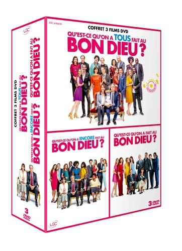 Qu'est-ce qu'on a fait au Bon Dieu ? + Qu'est-ce qu'on a encore fait au Bon Dieu ? + Qu'est-ce qu'on a tous fait au Bon Dieu ? [Francia] [DVD]