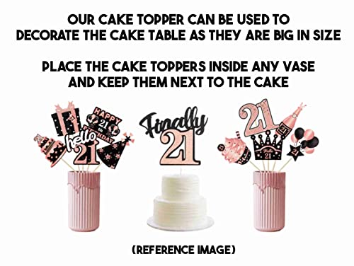 Image of Balloonistics inchCongrats inch Cake Topper - Elegant Script Cardstock Cake Decoration for Graduations, Weddings & Engagements with Bamboo Sticks