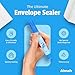 Aimoh Envelope Moistener with Adhesive, Fast-Drying, Envelope Sealer, Stamp and Letter Glue licker, Ideal for envelopes, Stamps, Letters - 4 Pack (13454)