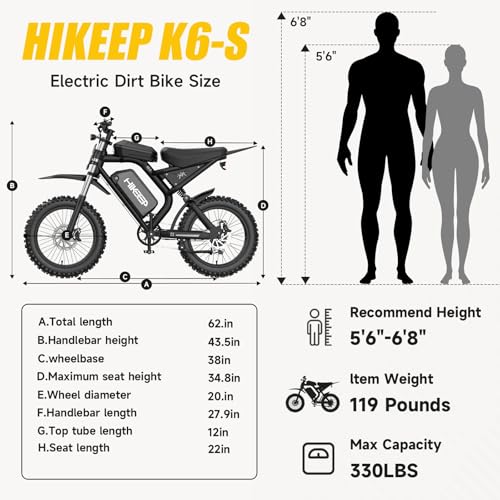 HiKeep 3000W Fat Tire E-Bike