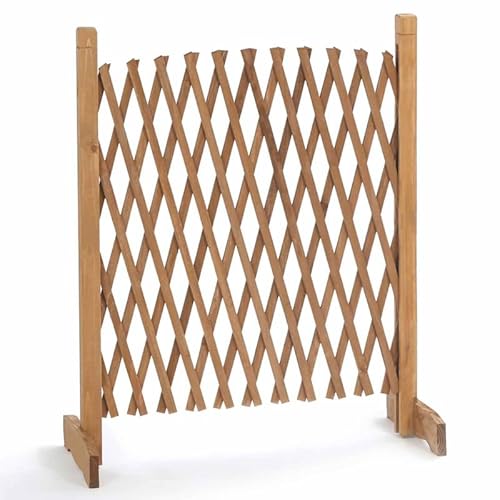 ProBache - Barrera para perros (de madera, extensible de 30 a 150 cm)