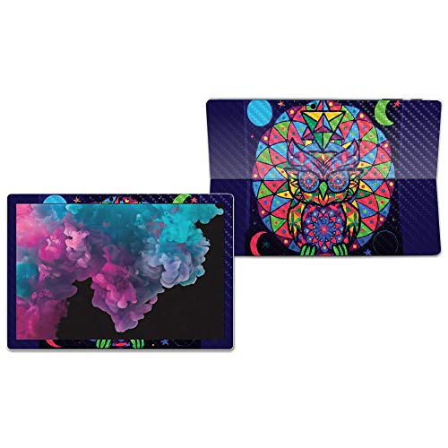 Image of MIGHTY SKINS MightySkins Carbon Fiber Skin for Microsoft Surface Pro 6 - Goodnight Owl | Protective, Durable Textured Carbon Fiber Finish | Easy to Apply, Remove, and Change Styles | Made in The USA