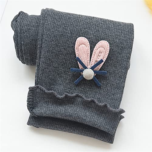 Baby Toddler Kids Girls Footless Tights Cute 3D Bunny Ear Cotton Leggings Knit Ruffle Stocking Pants Fall Winter Clothes2