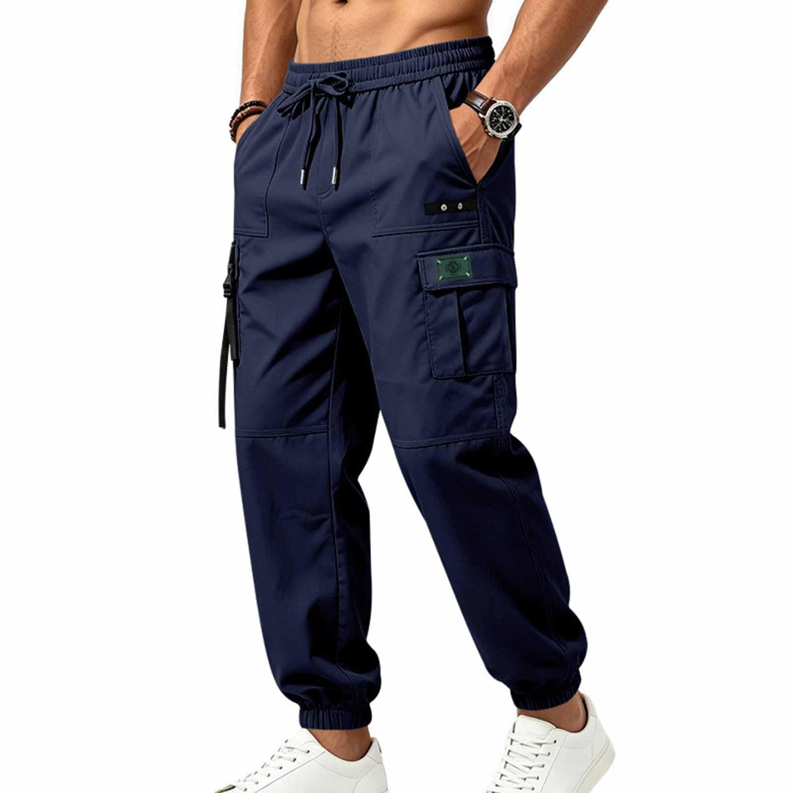 Cargohose Herren Wanderhose Trekkinghose Outdoor Hosen Cargo Hose mit Taschen Arbeitshosen Männer Taktische Hose Sporthose Laufhose Freizeithose
