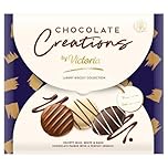 Luxury Finest Victoria Chocolate Creations Biscuits | Gift Biscuits | Chocolate Biscuits | Cookies Gift | Perfect for Xmas Gifts | Christmas Selection Box 307g (1 Box)