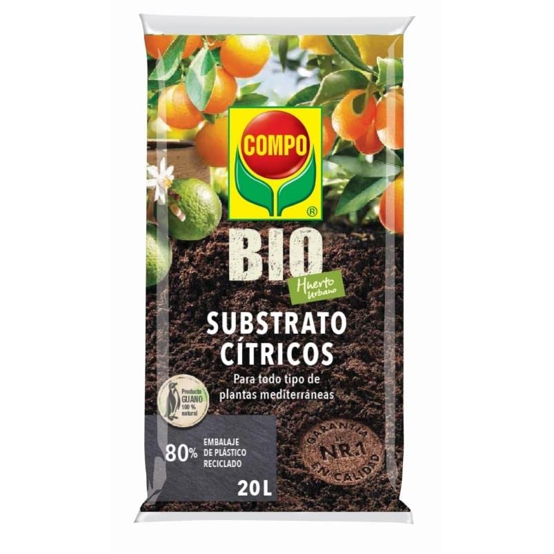 Compo Bio Sustrato Huerto Urbano Cítricos 20 l