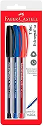 Esferográfica Trilux 032 Media, Faber-Castell, SM/032, Multicor