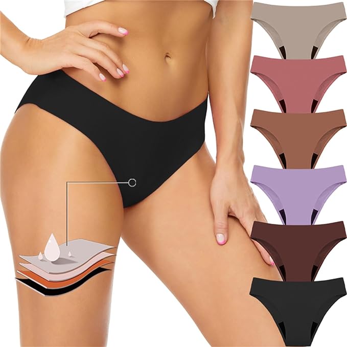 Genérico Menstrual Baño Traje De Baño Menstrual Mujer Menstrual Bañador Niña Bikini Bragas Mujer Cómodas Y Suaves Bikinis Menstruales V-Shape Braga Bikini Mujer Bikini Sexy Mujer Traje De Bikini