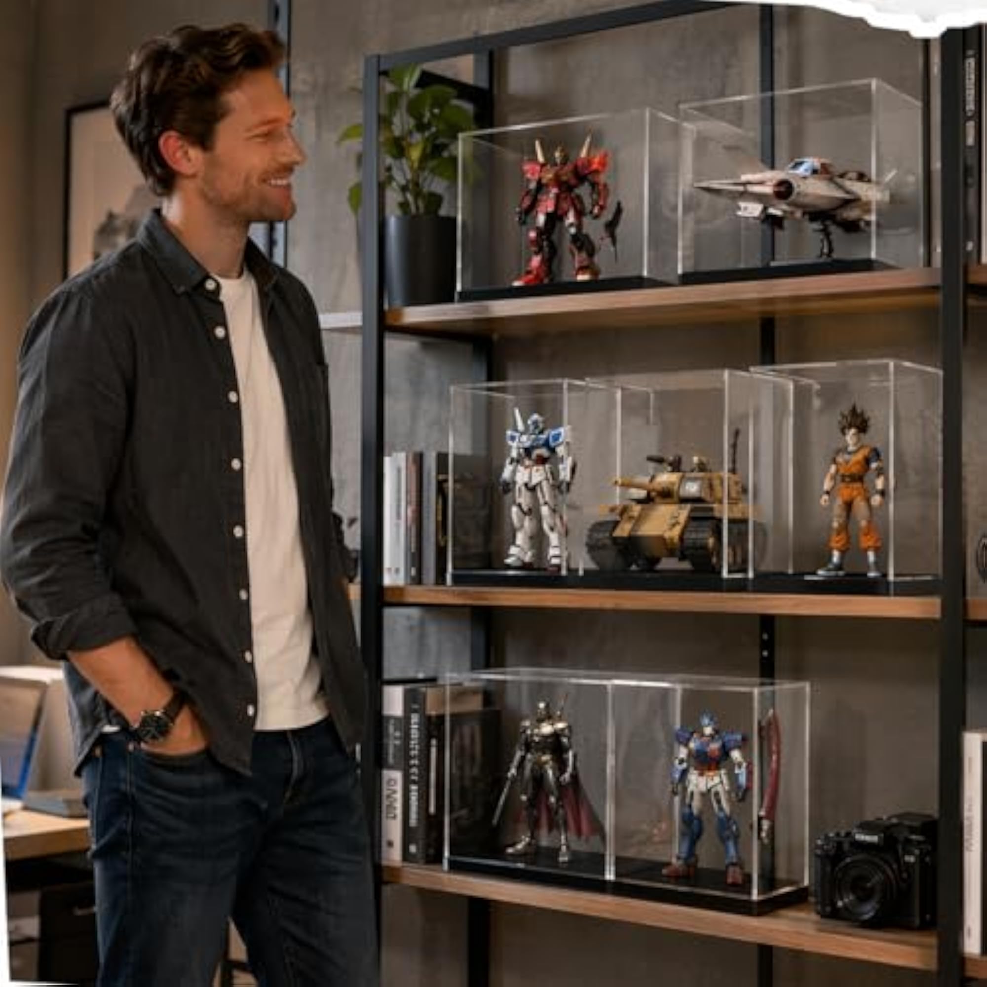 Clear Acrylic Display Case, 8*8*10inch