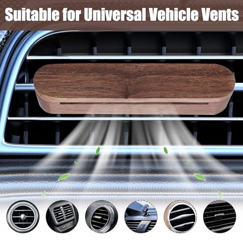 Auto Diffuser 2 Stück Diffuser Auto Auto Duft Nachfüllbar Ätherische Öle Zubehör Aroma Diffuser Auto Geeignet für Autos, Badezimmer Schlafzimmer Haustierhäuser