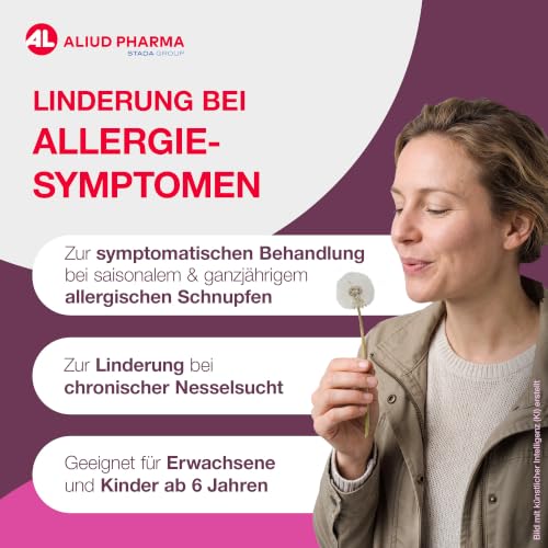 ALIUD PHARMA Cetirizin AL 10 mg, 100 tableta: Antialergijski lijek za simptomatsko liječenje alergijskog rinitisa