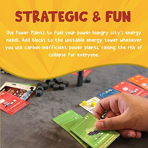 Image of Power Failure: A Strategy Card Game about Power Plants and Energy Generation - Science Board Game on Nuclear, Renewable, and Fossil Fuels - Educational STEM Board Game for Gamers, Adults and Families