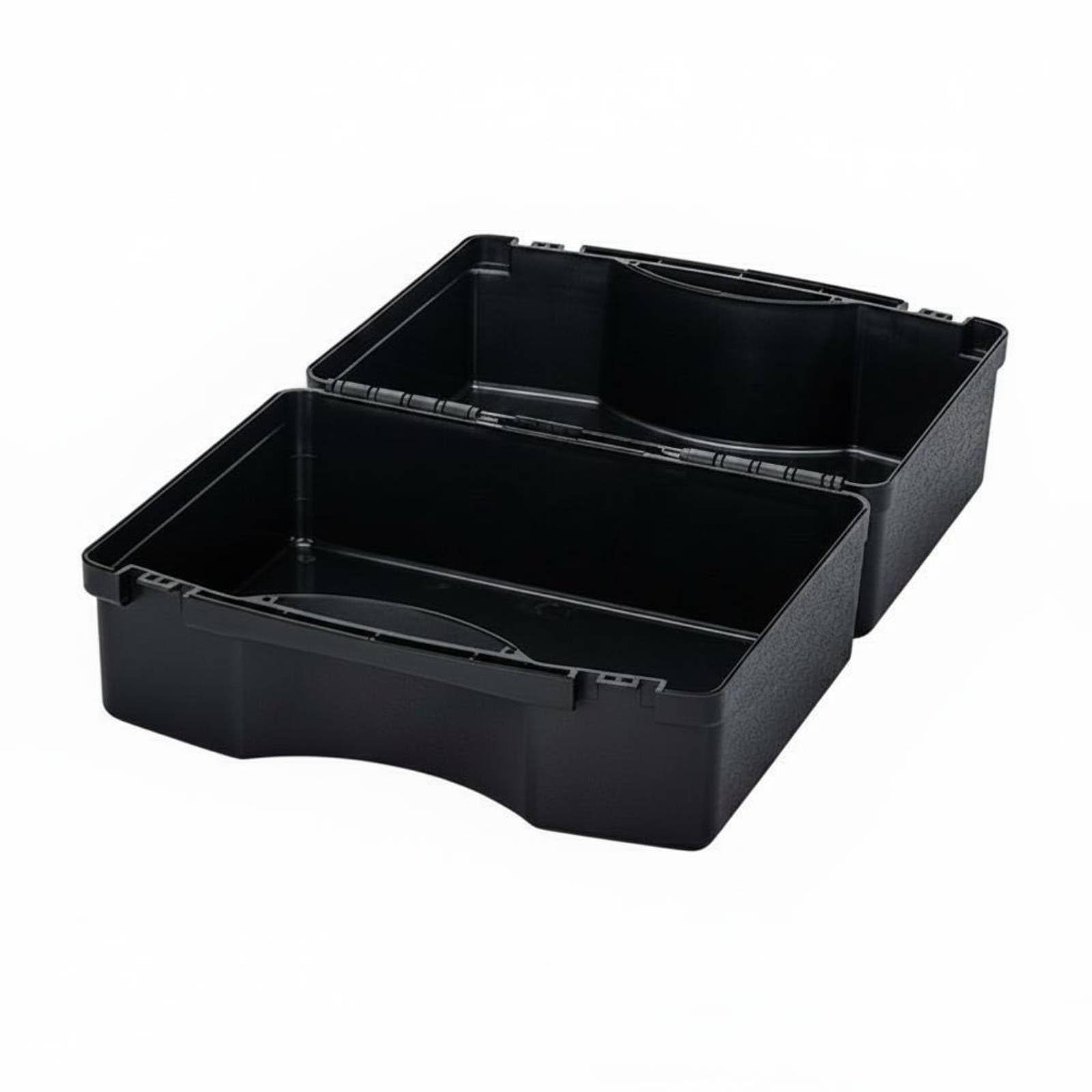 Shock-Resistant Resistant ABS Safeguarding Case Heavy Duty Hard ABS Tool Case Secure Latches Multipurpose for Photographers, Technicians, Hobbyists, Workshop, Job Site, Travel, Garage, 31-image-31