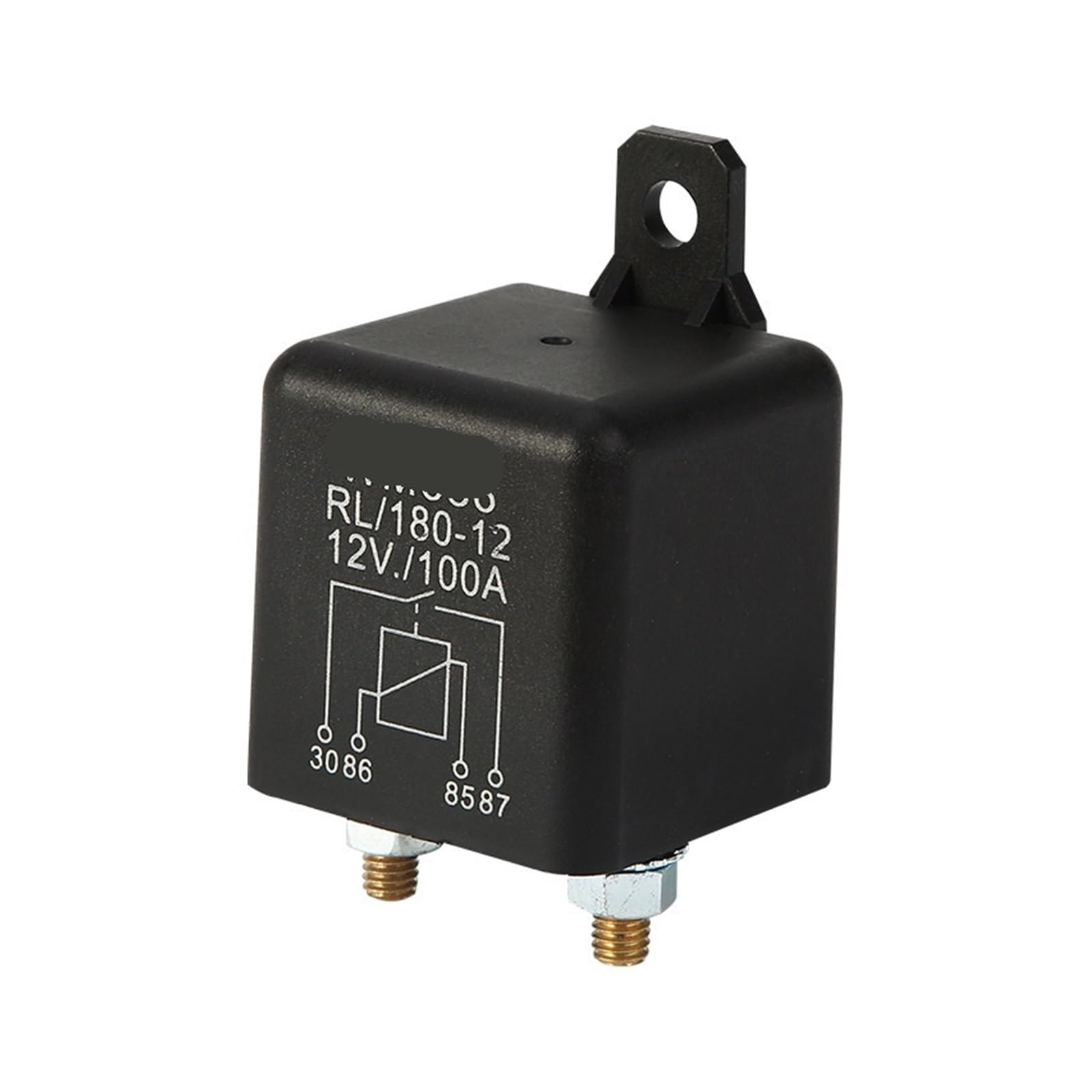 Relé 12V 100A para evitar la descarga de batería en caravanas e interruptor WS180 3