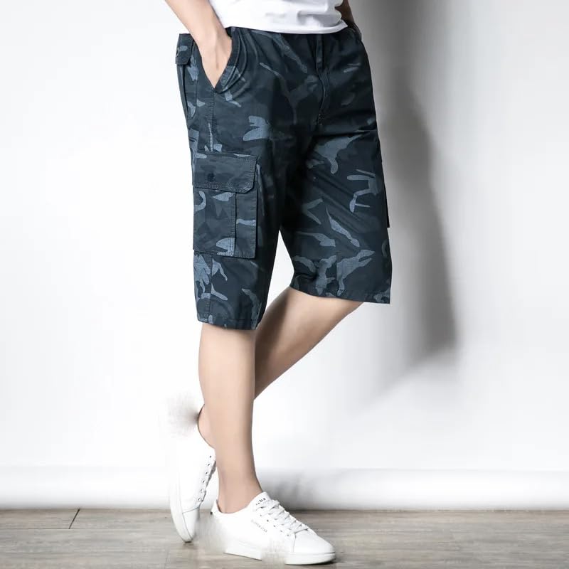 Short cargo décontracté pour homme résistant aux déchirures coupe ample de travail