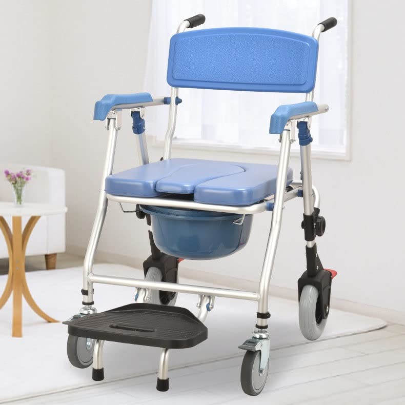 Amazon.co.jp: 介護用ポータブルトイレ,医学の整理ダンスの車椅子 1 